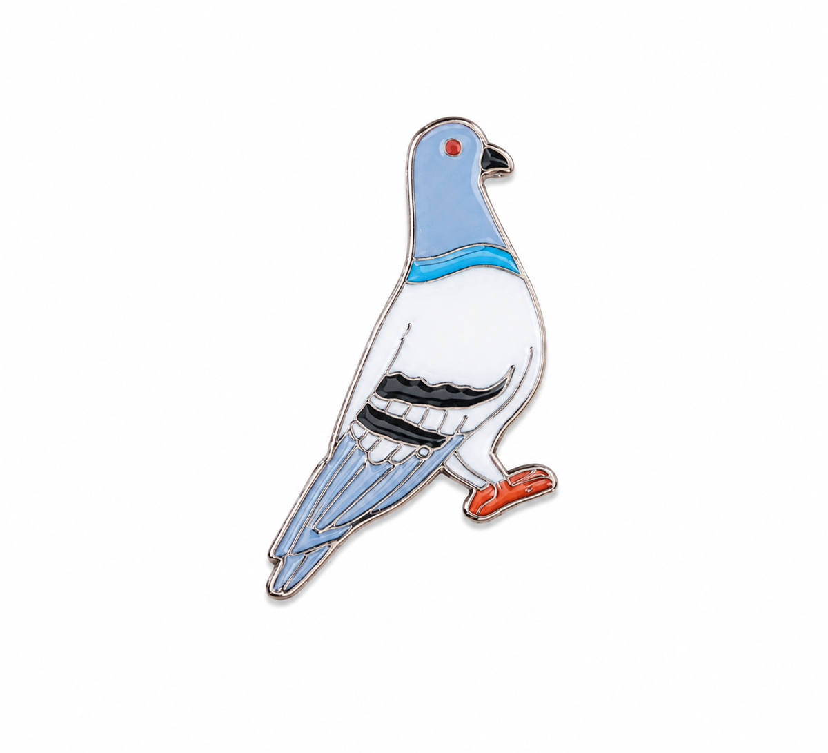 Pigeon Enamel Pin